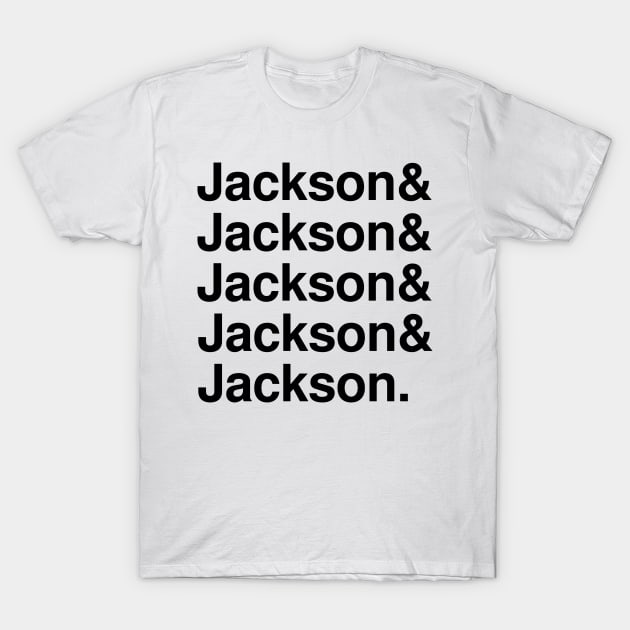 Jackson list T-Shirt by chateauteabag